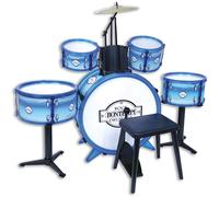 Bontempi 4831 BeatMaster Pro: Batteria per Piccoli con Suoni Realistici e Tanto Divertimento, 850x650x680 mm, Colore Blu, 514831