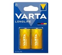 Batteria Mezza Torcia C Alcalina LONGLIFE (2pz) 04114 101 422