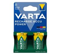 Varta VARTA Recharge Accu Power C 3000 mAh Blister 2 Batteria ricaricabile 1/2 Torcia (C) Alcalina/manganese 1.5 V 2 pz
