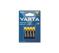 batterie varta aaa 4pz 2003 superlife mn2400 lr03 zinco-carbone 4pz mini stilo aaa - durata garantita