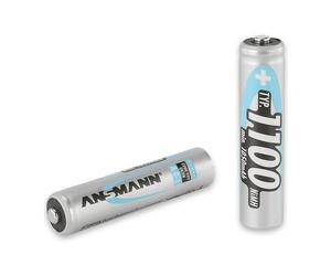 BATTERIA MONOUSO ANSMANN 1x2 NiMH 1100 mAh Micro / AAA / HR03