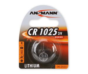 BATTERIA MONOUSO ANSMANN 3V Lithium CR1025