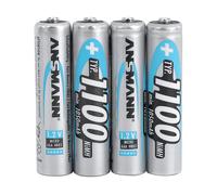 ANS NH 4X1100 - Batteria NiMh, AAA (micro), 1100 mAh, confezione da 4