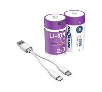 BATTERIA MONOUSO ANSMANN Batteria agli ioni di litio Ansmann Mono D 1,5 V 6