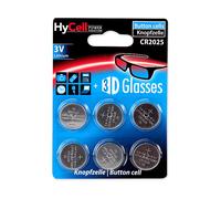 Ansmann 1516 - 0027 CR2025 - Pila al litio per allarme, per garage, telecomando argento