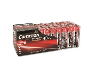 BATTERIA MONOUSO CAMELION 11104006 Plus Alkaline Batterie LR06 (Mignon, AA, 40er-Pack) rot/gold