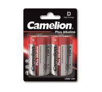 4 Camelion D Più Alcalino batteries LR20 MN1300 AM1 E95 1.5V 2BL Exp 2028 Nuovo