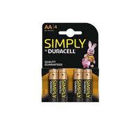 BATTERIA MONOUSO DURACELL LR6 4-BL Duracell Simply