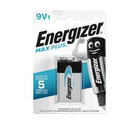 EN MP 9V - Batteria alcalina Max Plus, blocco da 9 V, 1 unità