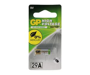 BATTERIA MONOUSO GP BATTERIES Batteria alcalina GP29A da 9 volt, A29, 25A, C5, L