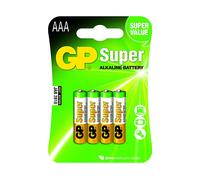 BATTERIA MONOUSO GP BATTERIES Super Alkaline AAA