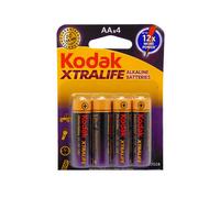 Kodak Batteria Xtralife Alcalina AA (LR6) – Blister da 4