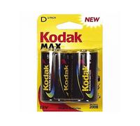 Kodak Batteria D Alcalino Super D 1,5V 19500mAh 2 pz