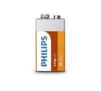 BATTERIA MONOUSO PHILIPS LongLife 6F22L1F/10