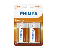 BATTERIA MONOUSO PHILIPS LongLife R20L2B/10