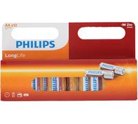 BATTERIA MONOUSO PHILIPS LongLife R6L12W/10