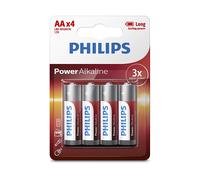 Batterie alcaline AA Philips Alkaline Power LR06 1,5 V Confezione da 4 unità