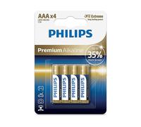 BATTERIA MONOUSO PHILIPS Premium Alkaline LR03M4B/10