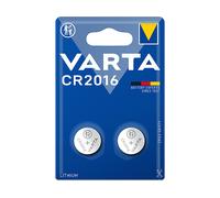 BATTERIA MONOUSO VARTA Batteria al litio Varta CR2016 da 2 pezzi IEC CR 2