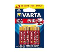 BATTERIA MONOUSO VARTA Max Tech AA06 4+2pcs