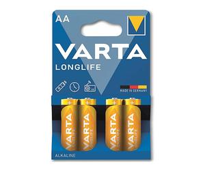 BATTERIA MONOUSO VARTA Varta batteria alcalina, mignon, AA, LR06, 1,5 V a