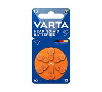 Varta Batteria per apparecchi acustici AIR 13 / 312 – Zinco-aria 7,8x5,35 mm