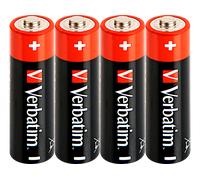 Verbatim Batterie alcaline AA Confezione da 4