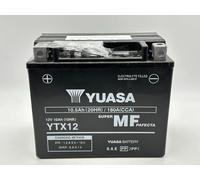 Batteria moto AGM Yuasa YTX12 per Honda TRX200D Fourtrax Type II 200 1991-1996
