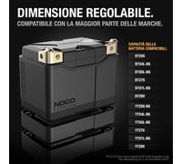 BATTERIA MOTO AL LITIO NOCO Lithium NLP5 12V DA 4Ah ad 8Ah LEGGI BENE O CHIEDI