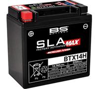 Batteria moto BS BTX14H SLA Max 12V 14,7 Ah - Spunto +30% 150 x 87 x 145 mm