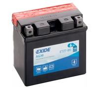 BATTERIA MOTO EXIDE AGM ETZ7-BS 6Ah 12V 115x70x105 100A - YTZ7-BS CTZ7S-BS