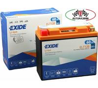 Batteria moto EXIDE ELT12B 5AH 60Wh 260EN LITHIUM LITIO Li-ion