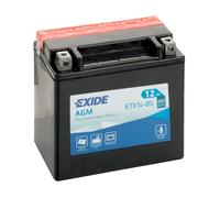 BATTERIA MOTO EXIDE AGM ETX14-BS 12 VOLT 12AH 200A