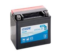 BATTERIA MOTO SCOOTER 12V 12AH CCA-EN 200 A YTX14L-BS 150X87X145 EXIDE ETX14L-BS
