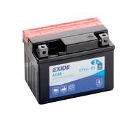 Exide ETX4L-BS Batteria Moto Scooter Quad 12V 3Ah Cca-En 50A 115X70X85 YTX4L-BS