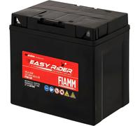 Fiamm Batteria per Moto e Scooter FT30-12B 30AH 300A, Batteria Easy Rider AGM Technology, Massima Potenza di Avvio, Senza Manutenzione, Già Carica, Pronta all'Uso, Adatta a Scooter, Moto, Moto d'acqua