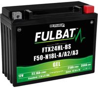 Batteria Moto FULBAT FUL GEL 12V 21Ah FTX24HL-BS/YTX24HL-BS