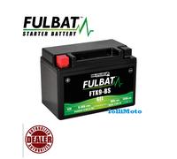 BATTERIA MOTO FULBAT GEL FTX9= YTX9-BS 12V 8,4Ah 135cc BENELLI 502 C Cruiser