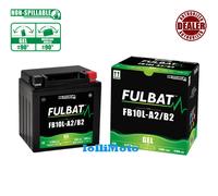 BATTERIA MOTO FULBAT GEL- GIA' ATTIVA FB10L-A2= YB10L-A2 YAMAHA XV VIRAGO 125/25
