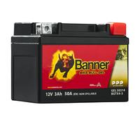Batteria moto gel Banner Bike Bull GEL 503 14/BGTX4-3 - GTX4-3 12V, 3Ah, 50A