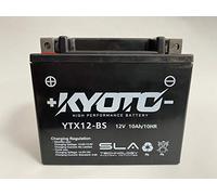 Batteria moto Kyoto SLA AGM YTX12-BS Pronta all'uso - compatibile con Malaguti Password 250 2007-2008
