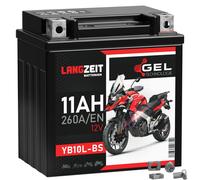 Batteria Moto Lunga Durata YB10L-BS GEL 11Ah 12V YB10L-B2 YB10L-A2 YB10L-B 51113