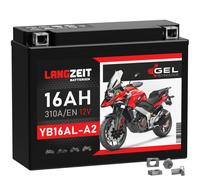 Batteria Moto LUNGA DURATA YB16AL-A2 GEL 16Ah 12V 51616 Ducati Yamaha CB16AL-A2