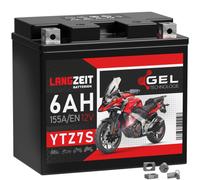 Batteria Moto Lunga Durata YTZ7S GEL 6Ah 12V Batteria 50602 TTZ7S-B YTZ7S-4