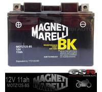 BATTERIA MOTO MAGNETI MARELLI YTZ12S MOTZ12S- BS 12V 11Ah BMW HONDA CBR 1000