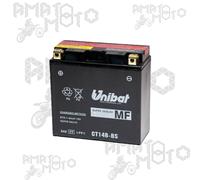 BATTERIA MOTO ORIGINALE UNIBAT CT14B-BS 12AH 210A YUASA YT14B-BS