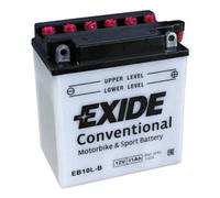 Batteria Moto Exide EB10L-B 12V 11AH 130A 135X90X145MM YB10L-B