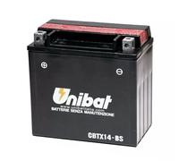 BATTERIA MOTO SCOOTER UNIBAT CBTX14-BS YTX14 BS HONDA XRV750 African Twin 750 93