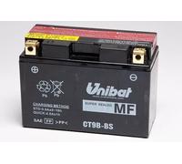 BATTERIA MOTO UNIBAT CT9B-BS 12V 8AH SPUNTO 120A 15070105 POS. SX
