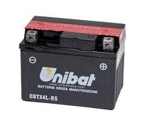 BATTERIA MOTO ORIGINALE UNIBAT CBTX4L-BS = YTX4L-BS